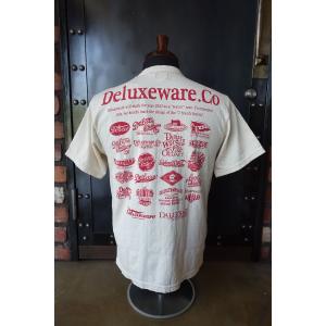 デラックスウエア Deluxeware BRG-DD3A DELUXEWARE & DALEE'S Tシャツ NAT｜magic-u-co