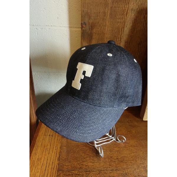 フルカウント FULLCOUNT 6843 6Panel Denim Baseball Cap F ...