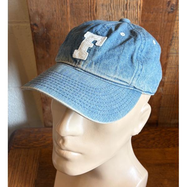 フルカウント FULLCOUNT 6843HW 6PANEL DENIM BASEBALL CAP ...