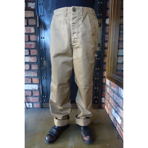 フリーホイーラーズ FREEWHEELERS M-1950 TROUSERS COTTON KHAK...