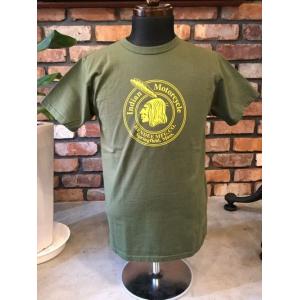 INDIAN MOTORCYCLE　インディアンモーターサイクル S/S TEE SHIRTS "BIG CHIIEF" IM77327 [OLIVE]｜magic-u-co