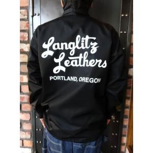 ラングリッツレザーズ Langlitz Leathers  Wind Breaker Type A ウィンドブレーカー BLACK×WHITE