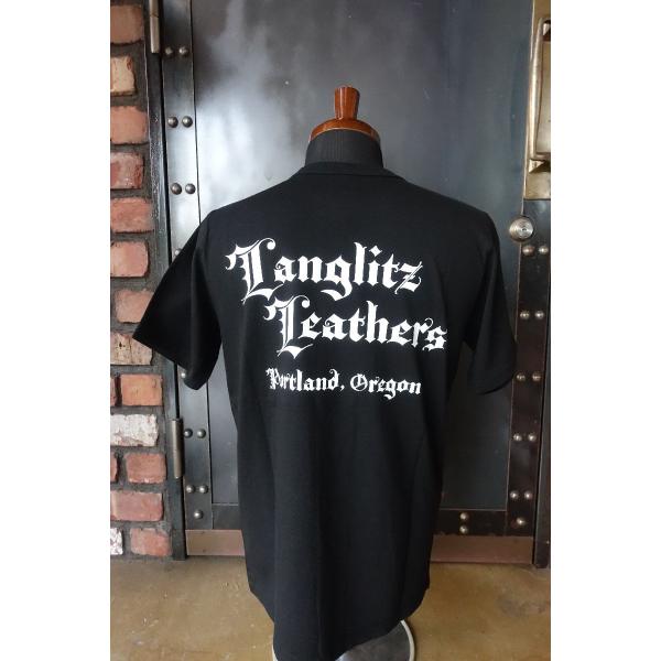 ラングリッツ レザーズ Langlitz Leathers S/S Tee LL311 Tシャツ B...