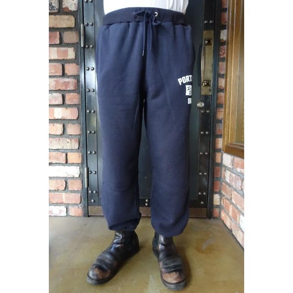 ラングリッツレザーズ 2025 Sweat Pants LL301  スエットパンツ NAVY×WH...