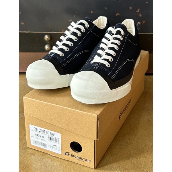 MOONSTAR ムーンスター FINE VULCANIZED GYM COURT RF NAVY