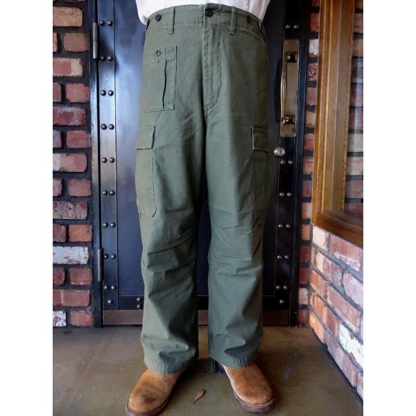 ナイジェルケーボン Nigel Cabourn ARMY CARGO PANT カーゴパンツ GRE...