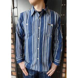 Pherrow's（フェローズ） 長袖 シャンブレー ワーク シャツ L S 720ws