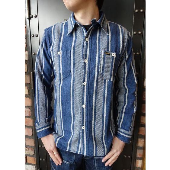 フェローズ Pherrow's シャツ 20W-720WS ネイビー