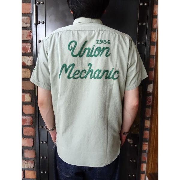 フェローズ  Pherrow's 24S-PES1-E シャツ M.GREEN