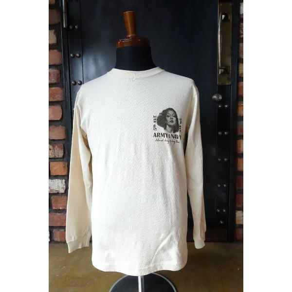 フェローズ PHERROWS  L/S T-SHIRTS 25W-PLT4 S.WHITE ロンT