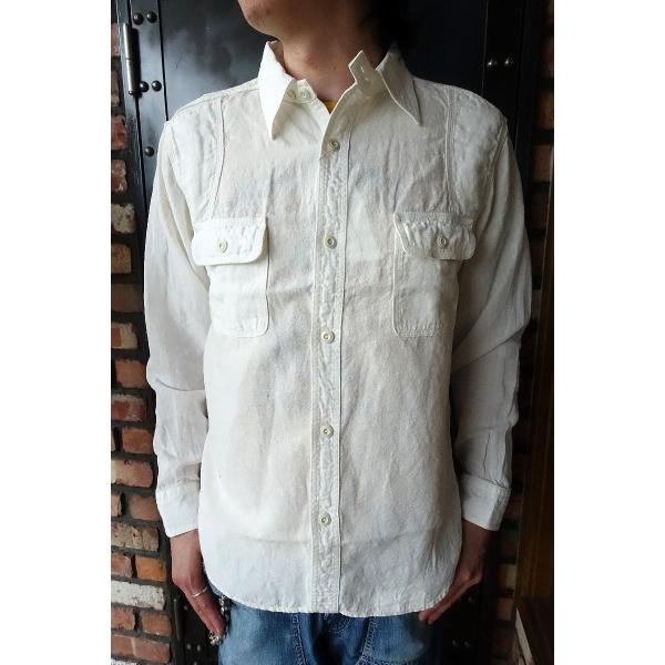 フェローズ  Pherrow's 770WS シャツ WHITE