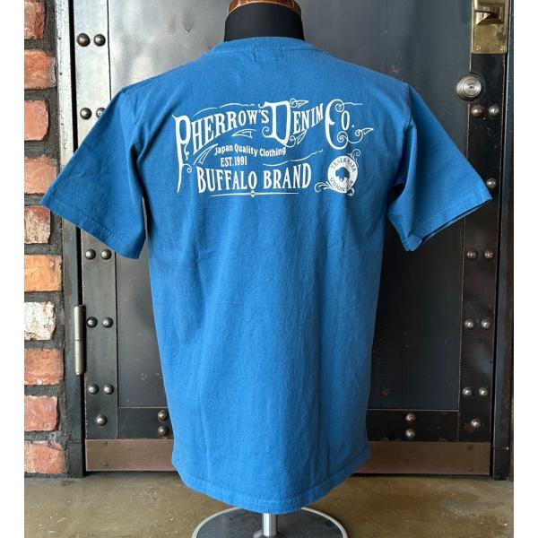 フェローズ Pherrow's S/S T-SHIRTS 25S-PPT1 S.BLUE