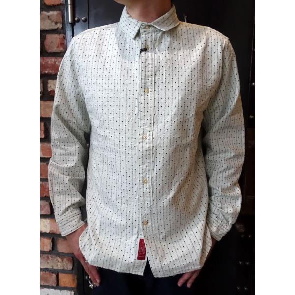 プリクエル PREQUEL S1004 Indigo Stripe Shirt シャツ