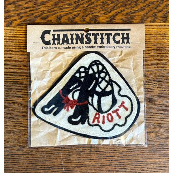 ライオット RIOTT “CABARET GIRL” FELT PATCH ワッペン パッチ