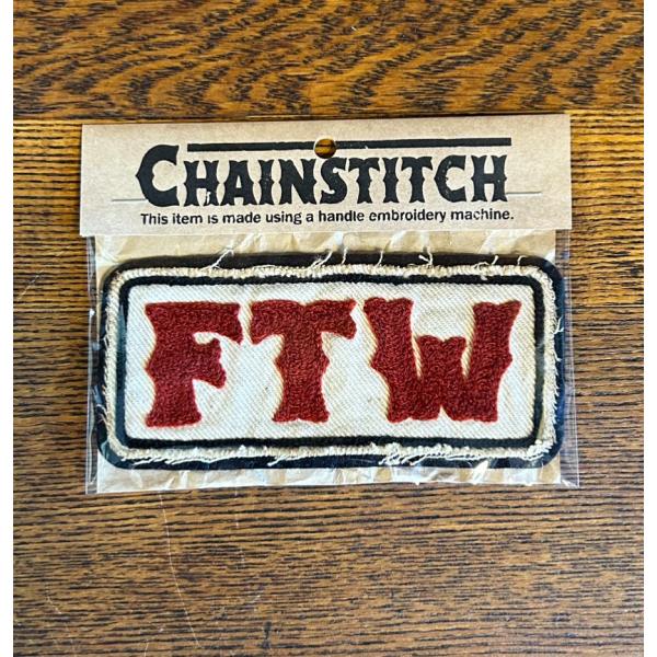 ライオット RIOTT “FTW” PATCH ワッペン パッチ