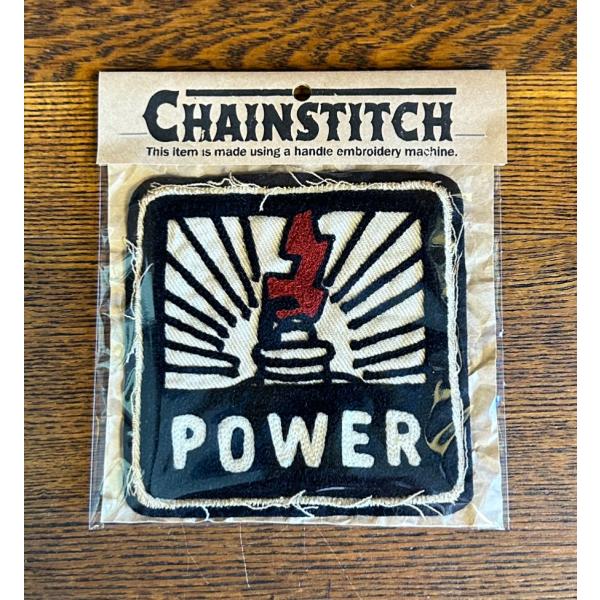 ライオット RIOTT “PLUG POWER” PATCH ワッペン パッチ