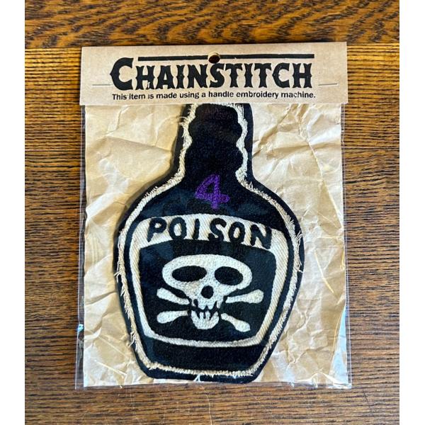ライオット RIOTT “POISON No.4” PATCH ワッペン パッチ