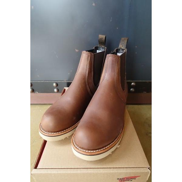 レッドウィング RED WING 3190 CLASSIC CHELSEA アンバー「ハーネス」
