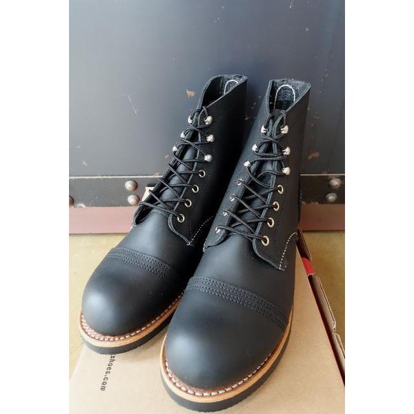 レッドウィング RED WING 8084 IRON RANGER ブラック ハーネス