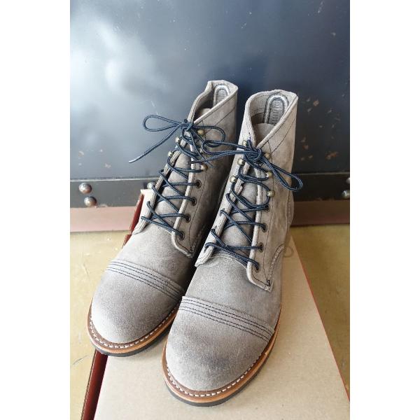 レッドウィング RED WING 8087 IRON RANGER スレート ミュールスキナー ラフ...
