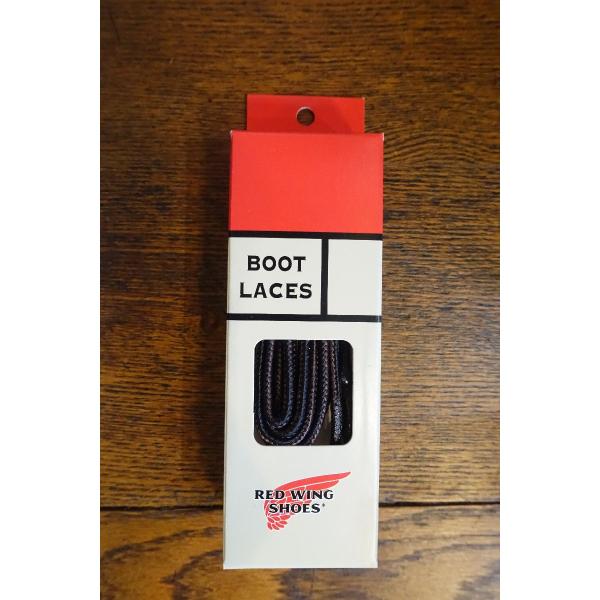 レッドウィング RED WING 97158 48インチ タスランレース  ブラック/ブラウン