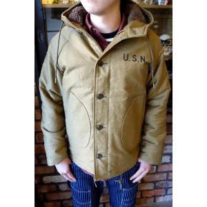 トイズマッコイ TOYS McCOY TMJ1720 N-1 HOODED COAT [カーキ]｜magic-u-co