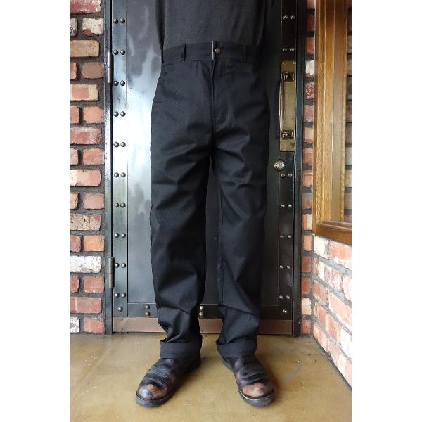 タフナッツ TUF-NUT TN42300  T/C WORK TROUSERS BLACK