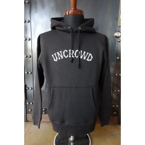 アンクラウド UNCROWD 2203 SWEAT HOODIE パーカー ブラック｜magic-u-co