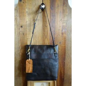 ヴァスコ vasco LEATHER VS-245LS NELSON 2WAY BAG SMALL バッグ BLACK｜magic-u-co