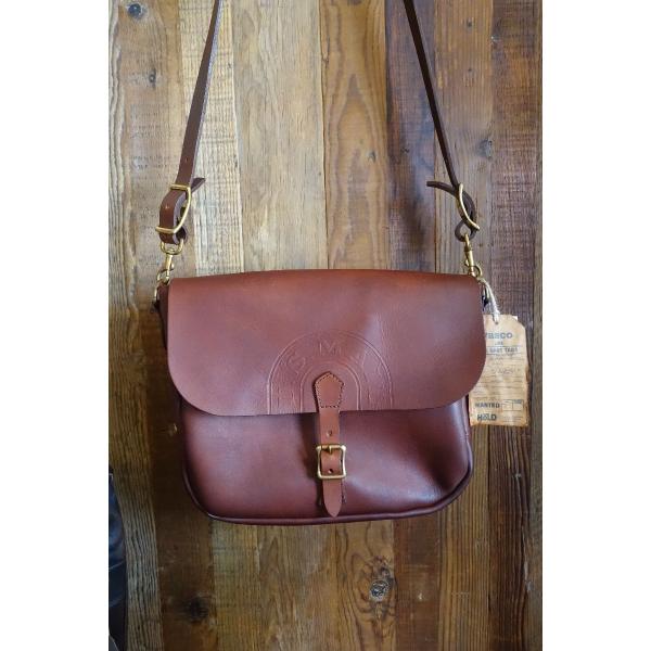 ヴァスコ vasco VS-247L LEATHER POSTMAN SHOULDER BAG -R...