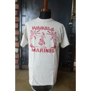 ウエアハウス WAREHOUSE Lot 4601  WAIKELE Tシャツ OATMEAL｜magic-u-co