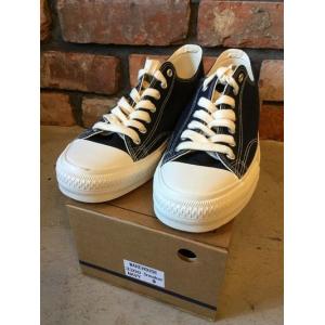 ウエアハウス WAREHOUSE Lot 3300 LOW CUT CANVAS SNEAKER [ネイビー]｜magic-u-co