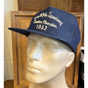 ウエストライド WEST RIDE 23FW BB CAP CHAIN STITCH BLUE｜magic-u-co