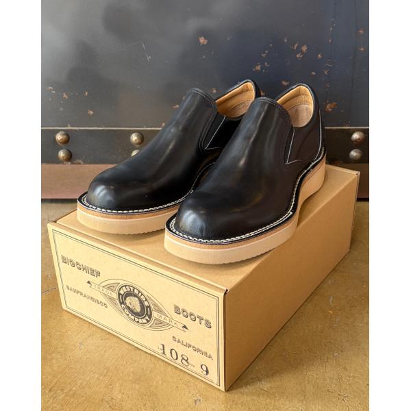 ウエストライド WEST RIDE SLIP ON EASY BOOTS BLK ブーツ