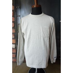 ホワイツビル WHITESVILLE WV68849 LONG SLEEVE POCKET T-SHIRT  Tシャツ オートミール｜magic-u-co