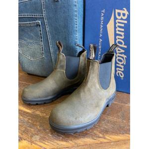BLUNDSTONE（ブランドストーン） ウィングチップ サイドゴアブーツ