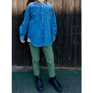 Lee（リー） 70's ルーズオーバーオール 山型ポケット LL6294-146 中色