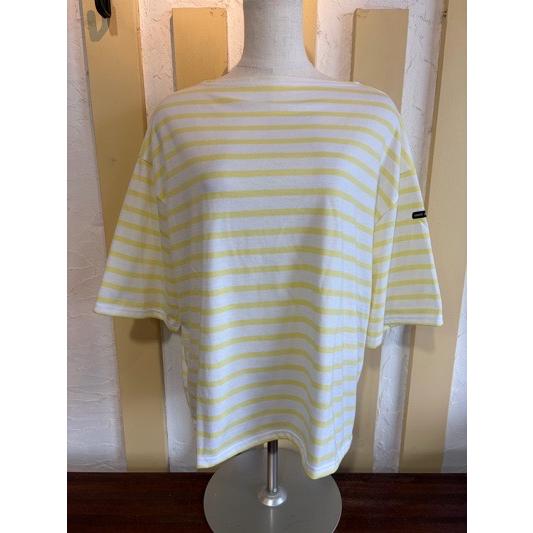 SAINT JAMES(セントジェームス)　PIRIAC TEE　LOOSE 五分袖ドロップショルダ...