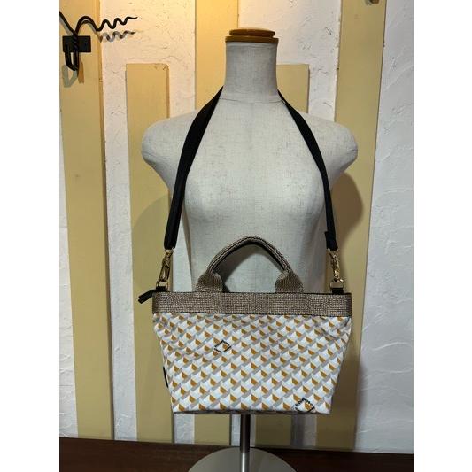 VIOLA d&apos;ORO/ヴィオラドーロ　GINO V-2036 2WAYナイロントート　Sサイズ モ...