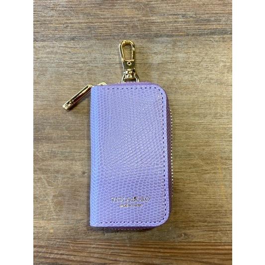 VIOLA d&apos;ORO/ヴィオラドーロ　ADRIA V-1383 スマートキーケース　lavende...
