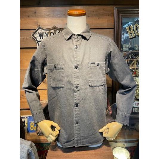 ブルコ/BLUCO シャツ 145-11-001 8oz DENIM WORK SHIRTS BLK