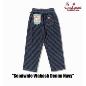 クックマン/COOKMAN パンツ 231-53819 Chef Pants Semiwide Wa...