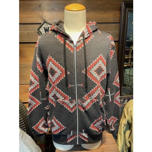 フェローズ/Pherrow's ジップアップパーカー 24S-PNS3 S.BLACK