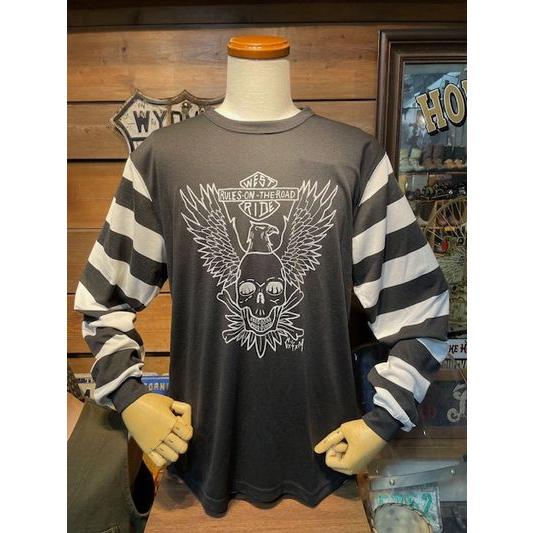 ウエストライド/WESTRIDE ロンT 25SS POWER DRY BORDER SLEEVE ...