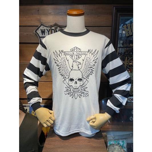 ウエストライド/WESTRIDE ロンT 25SS POWER DRY BORDER SLEEVE ...