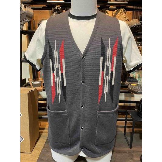 ウエストライド/WESTRIDE ベスト 26SS NGT NATIVE VEST CHARCOAL