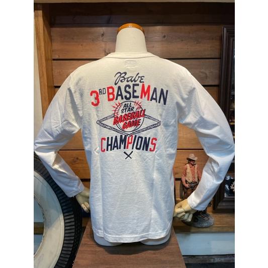 ガンズ/GUNZ ロンT 443G189 GUNZ BASEBALL Pt. Henley Neck...