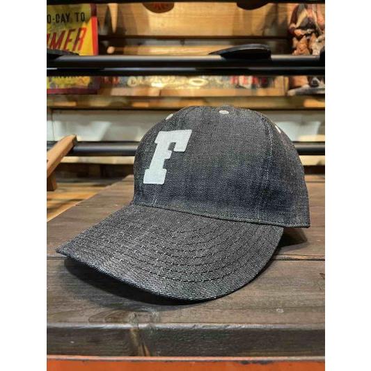 フルカウント/FULLCOUNT キャップ 6843 6Panel Denim Baseball C...