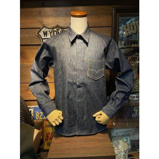 デラックスウエア/DELUXEWARE シャツ 7640 [40s DENIM SHIRT]