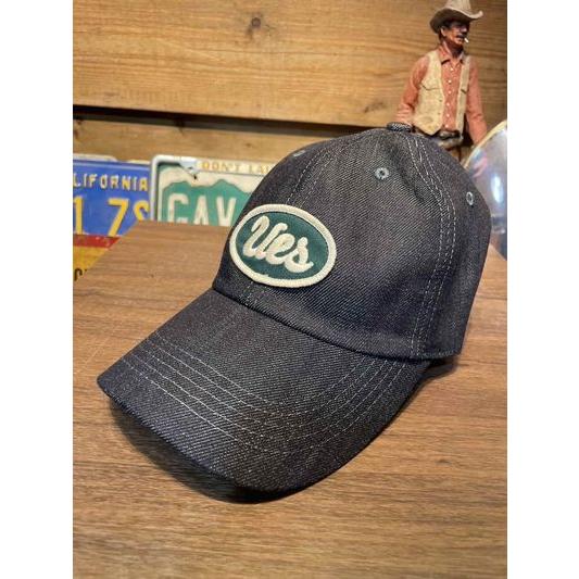 ウエス/UES キャップ 82DC_L_UES09 デニムキャップ UES グリーン